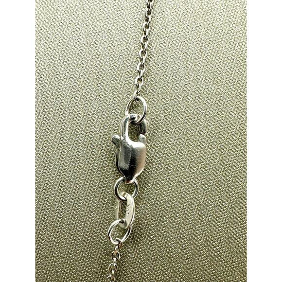 14K White Gold Mini Cable Link Chain (16935) - Picture 5 of 6